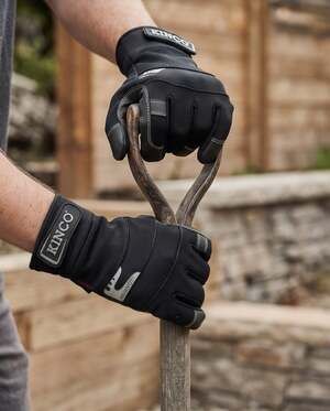 Kinco Pro 2051 Waterproof Thermal Winter Working Mens Gloves Black Size XL